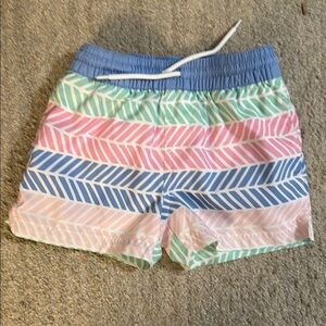 Colorful Striped Kids Shorts
